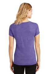 District Women's Perfect Tri V-Neck Tee. DM1350L 1of2 District