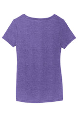 District Women's Perfect Tri V-Neck Tee. DM1350L 1of2 District