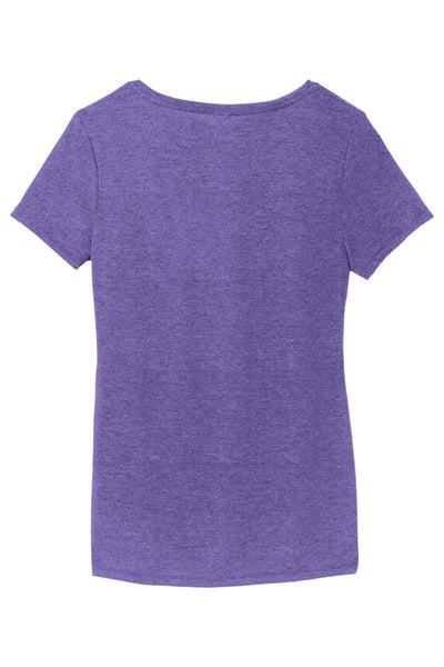 District Women's Perfect Tri V-Neck Tee. DM1350L 1of2