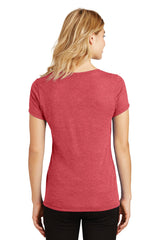District Women's Perfect Tri V-Neck Tee. DM1350L District