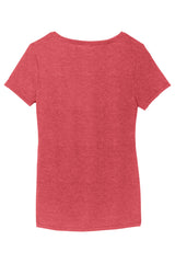 District Women's Perfect Tri V-Neck Tee. DM1350L District