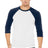 BELLA+CANVAS Men's 3/4-Sleeve Baseball Tee. BC3200 Mens Apparel Shirts & Tops
