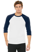 BELLA+CANVAS Men's 3/4-Sleeve Baseball Tee. BC3200 Mens Apparel Shirts & Tops