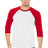 BELLA+CANVAS Men's 3/4-Sleeve Baseball Tee. BC3200 Mens Apparel Shirts & Tops