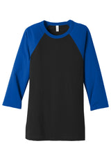 BELLA+CANVAS Men's 3/4-Sleeve Baseball Tee. BC3200 1 of 2 BELLA + CANVAS