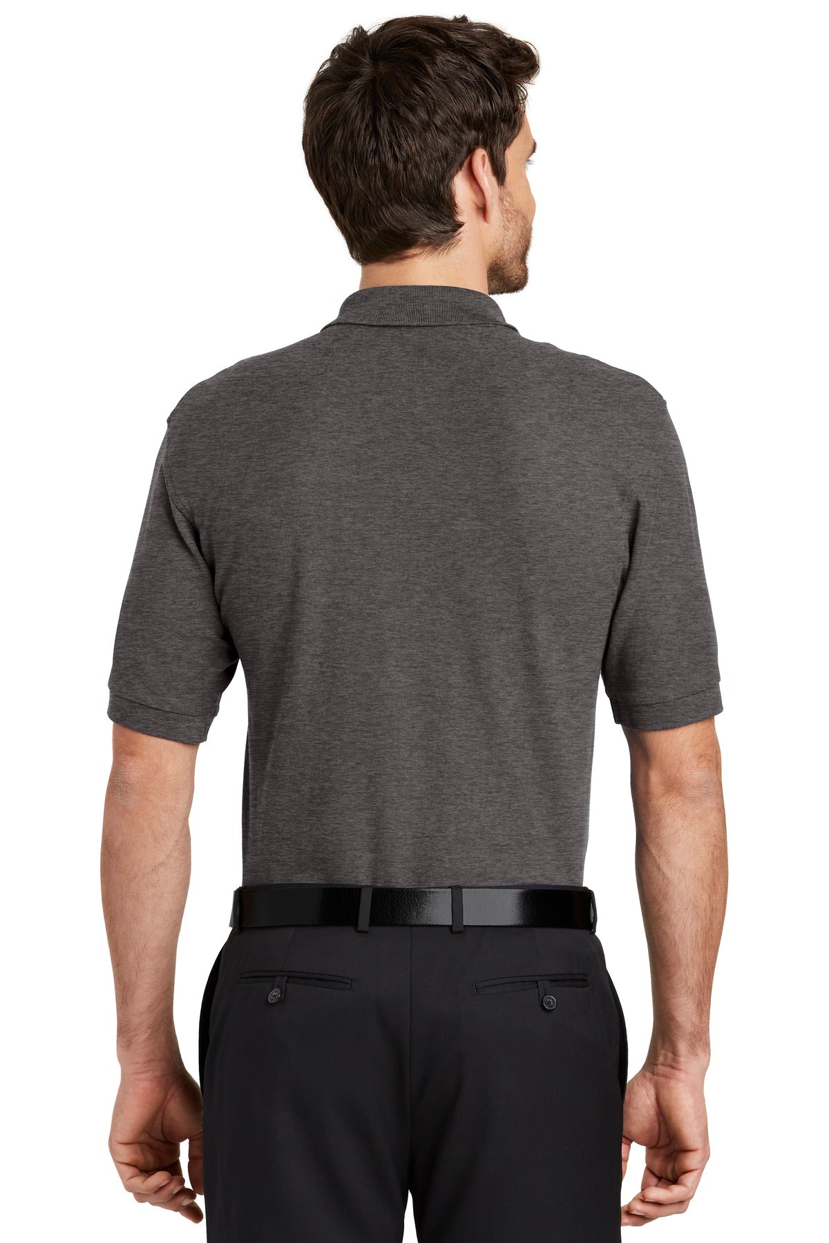 Port Authority Extended Size Silk Touch Polo.   K500ES