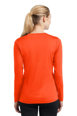 Sport-Tek Women's Long Sleeve PosiCharge Competitor V-Neck Tee LST353LS