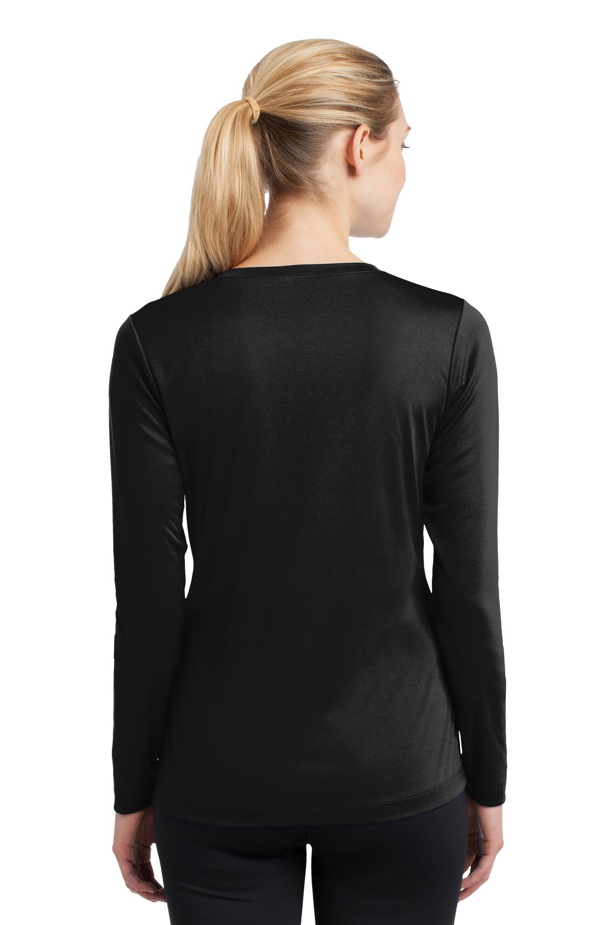 Sport-Tek Women's Long Sleeve PosiCharge Competitor V-Neck Tee LST353LS