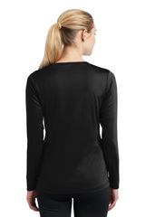 Sport-Tek Women's Long Sleeve PosiCharge Competitor V-Neck Tee LST353LS