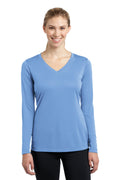 Sport-Tek Women's Long Sleeve PosiCharge Competitor V-Neck Tee LST353LS