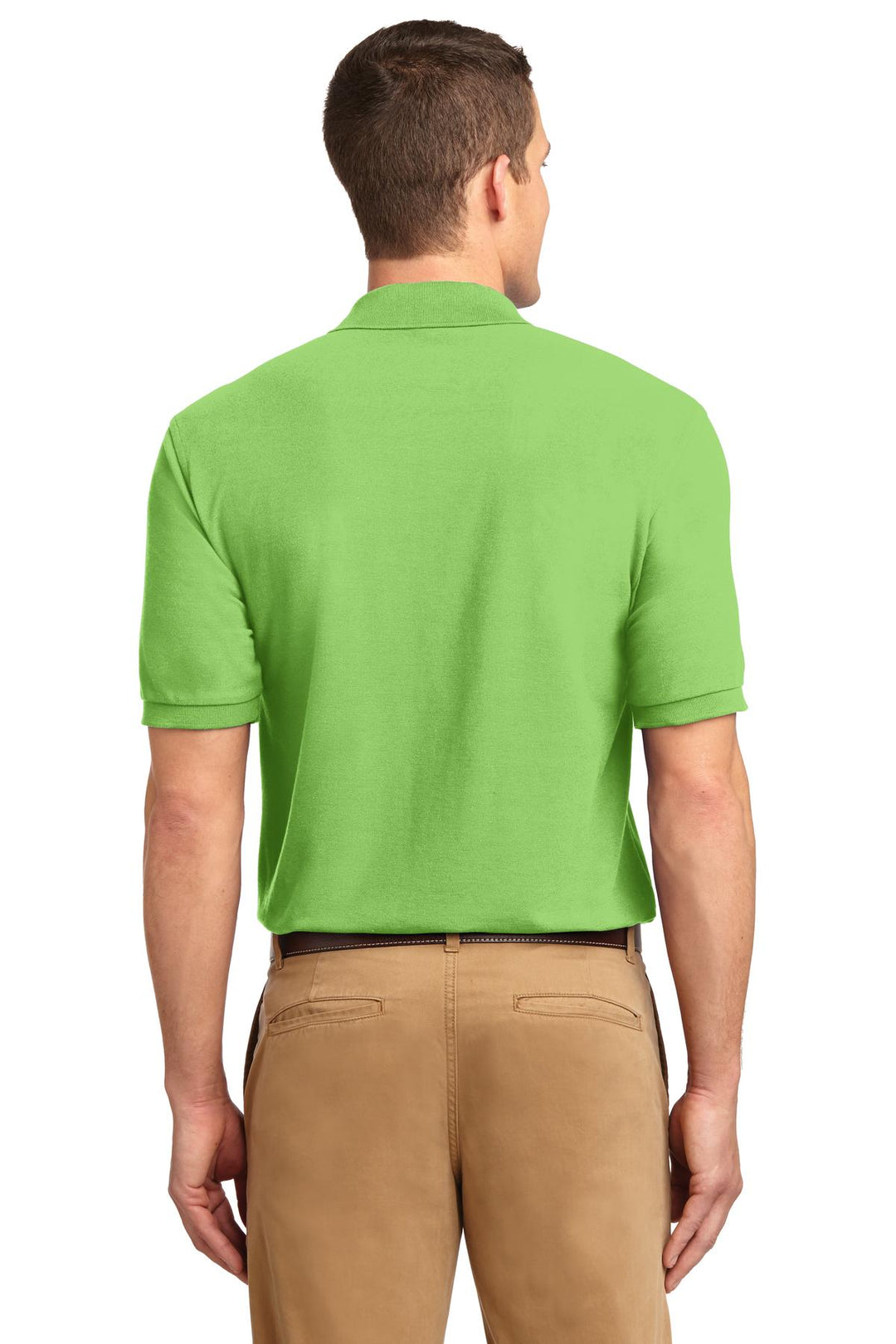 Port Authority Men's Extended Size Silk Touch Polo.  K500ES 2of2