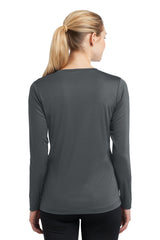 Sport-Tek Women's Long Sleeve PosiCharge Competitor V-Neck Tee LST353LS