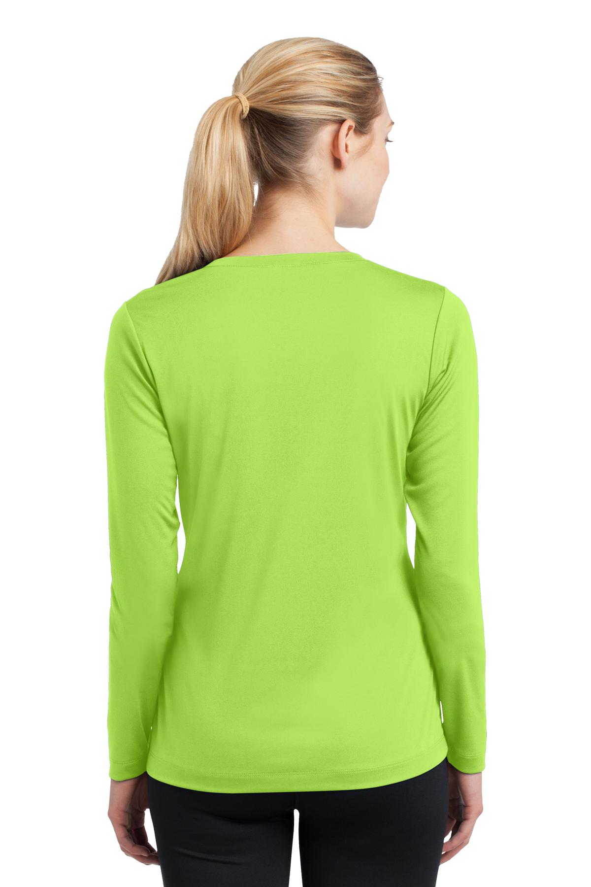 Sport-Tek Women's Long Sleeve PosiCharge Competitor V-Neck Tee LST353LS
