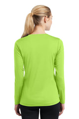 Sport-Tek Women's Long Sleeve PosiCharge Competitor V-Neck Tee LST353LS