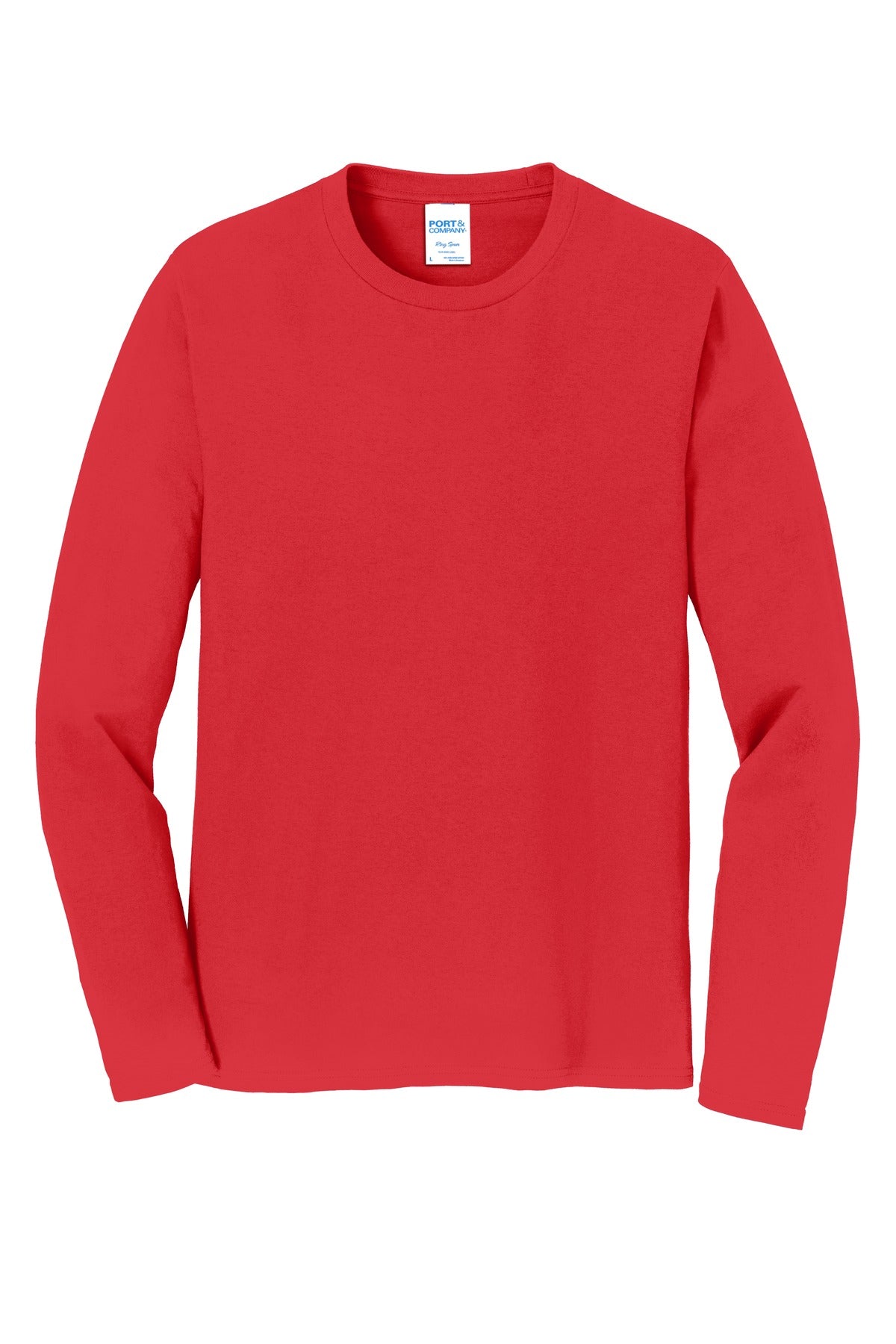 Port & Company Men's Long Sleeve Fan Favorite Tee. PC450LS 1of2 Port & Company