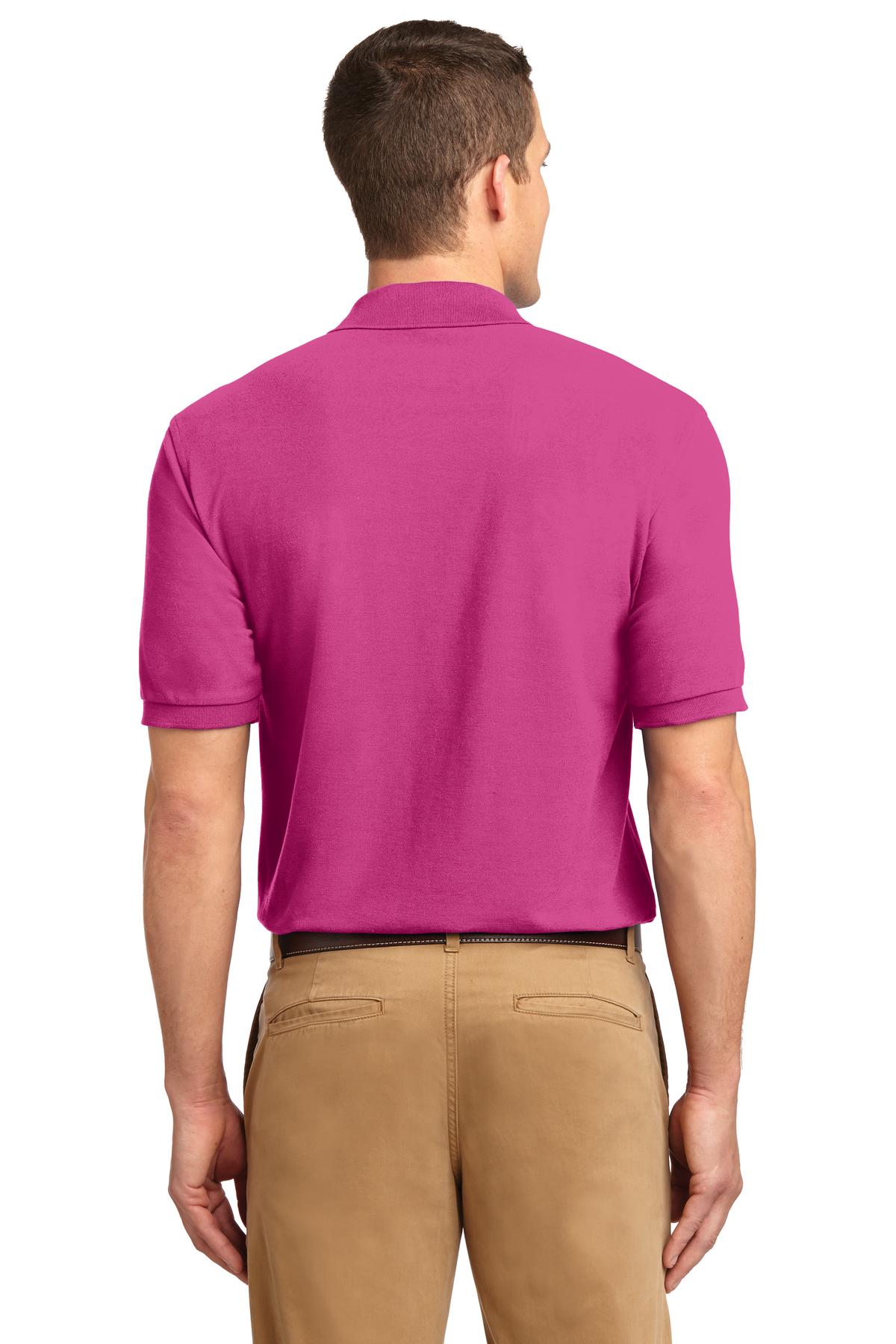 Port Authority Extended Size Silk Touch Polo.   K500ES