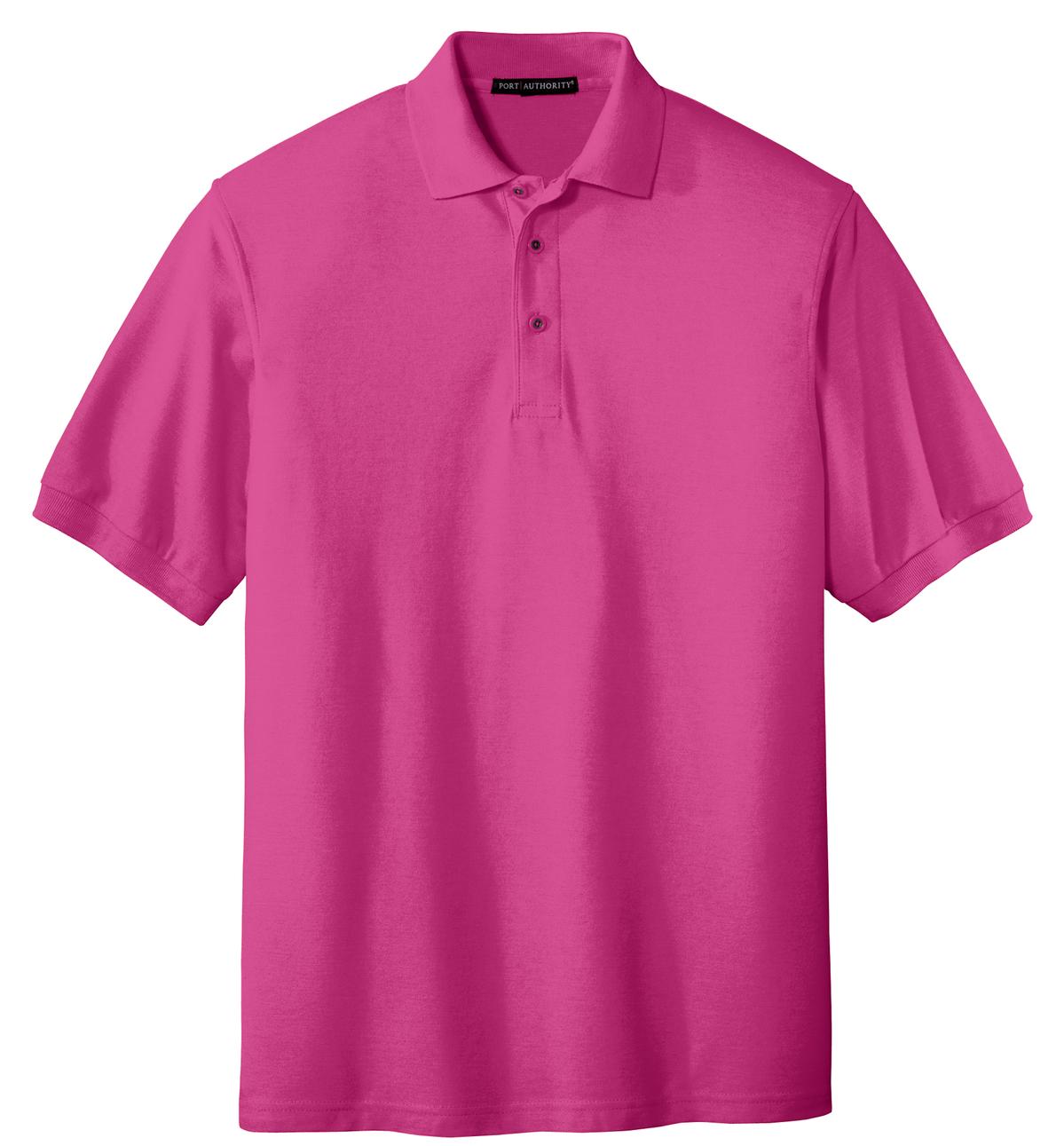 Port Authority Extended Size Silk Touch Polo.   K500ES