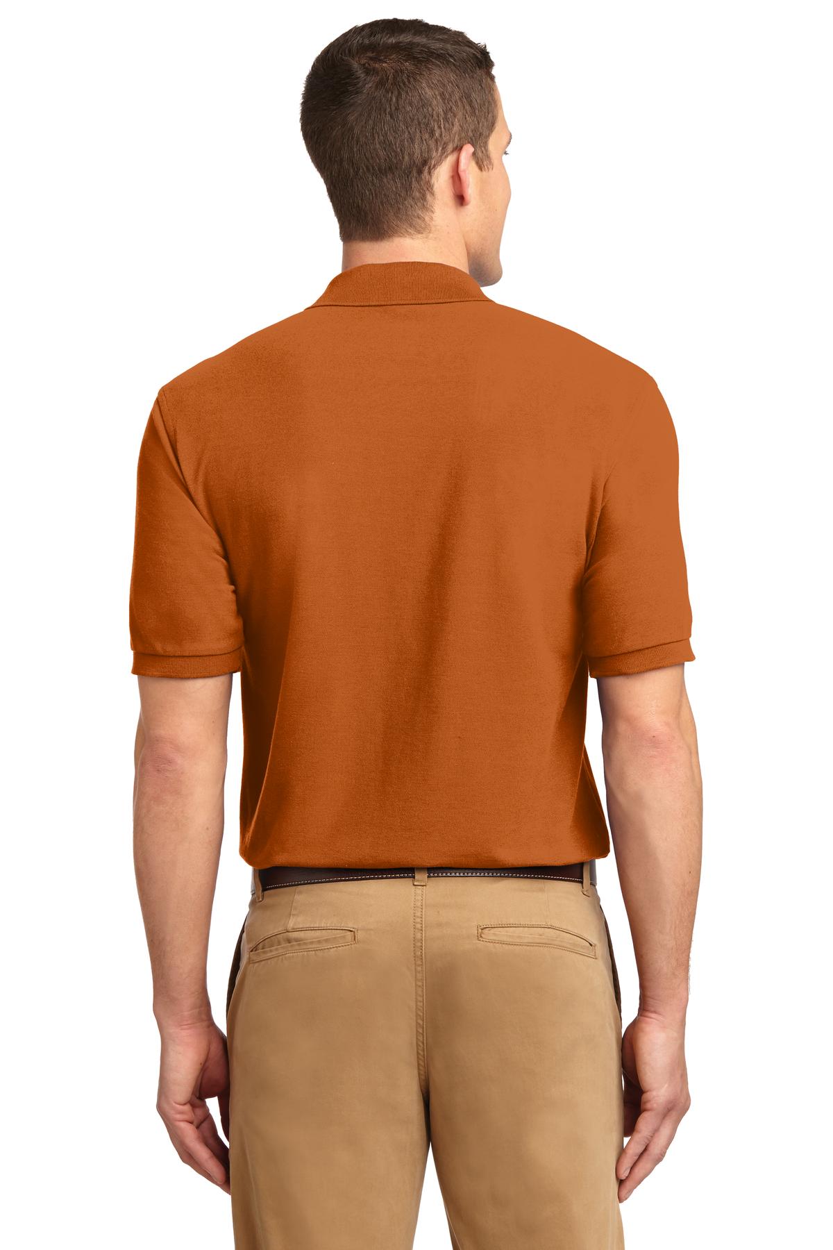 Port Authority Extended Size Silk Touch Polo.   K500ES