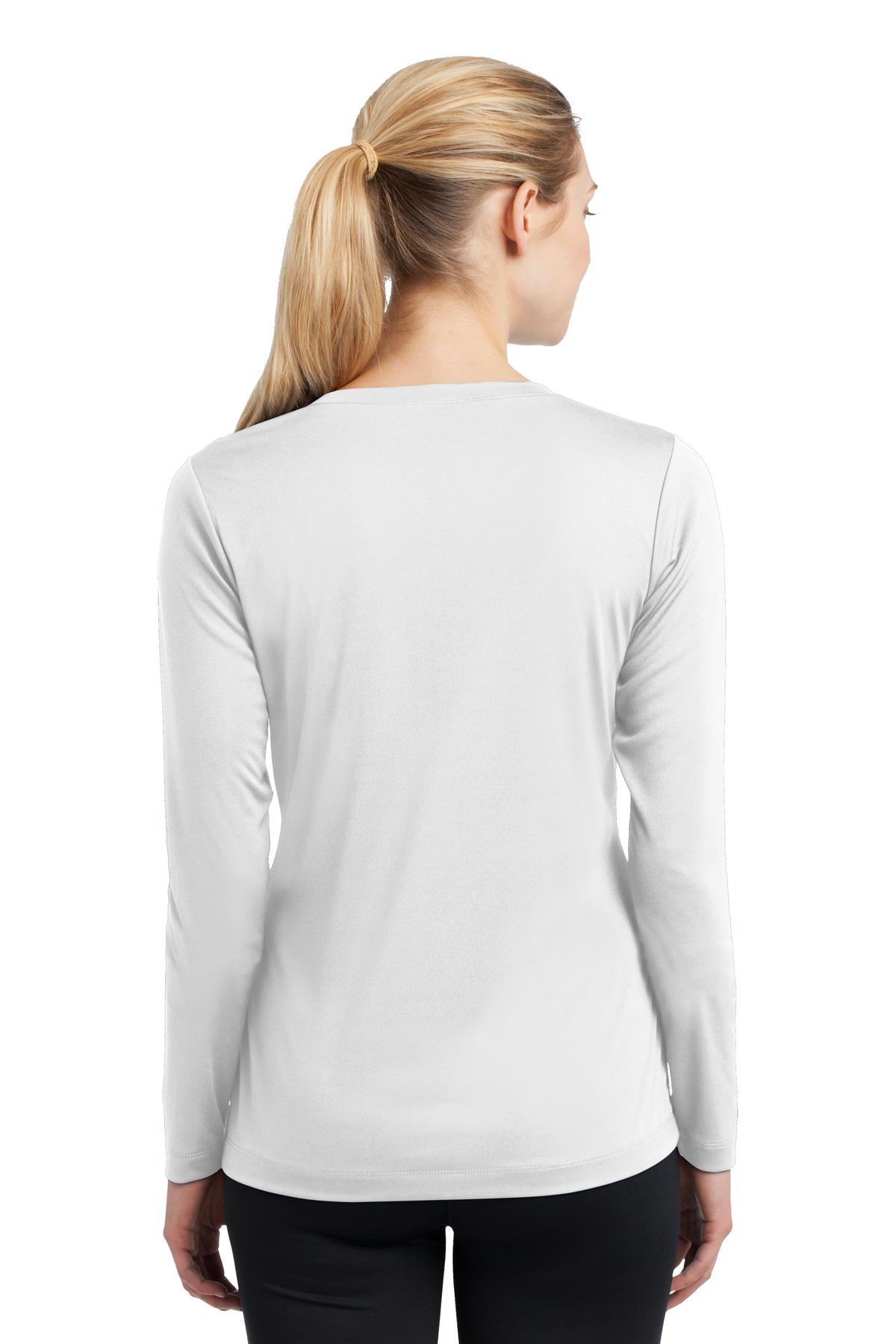 Sport-Tek Women's Long Sleeve PosiCharge Competitor V-Neck Tee LST353LS