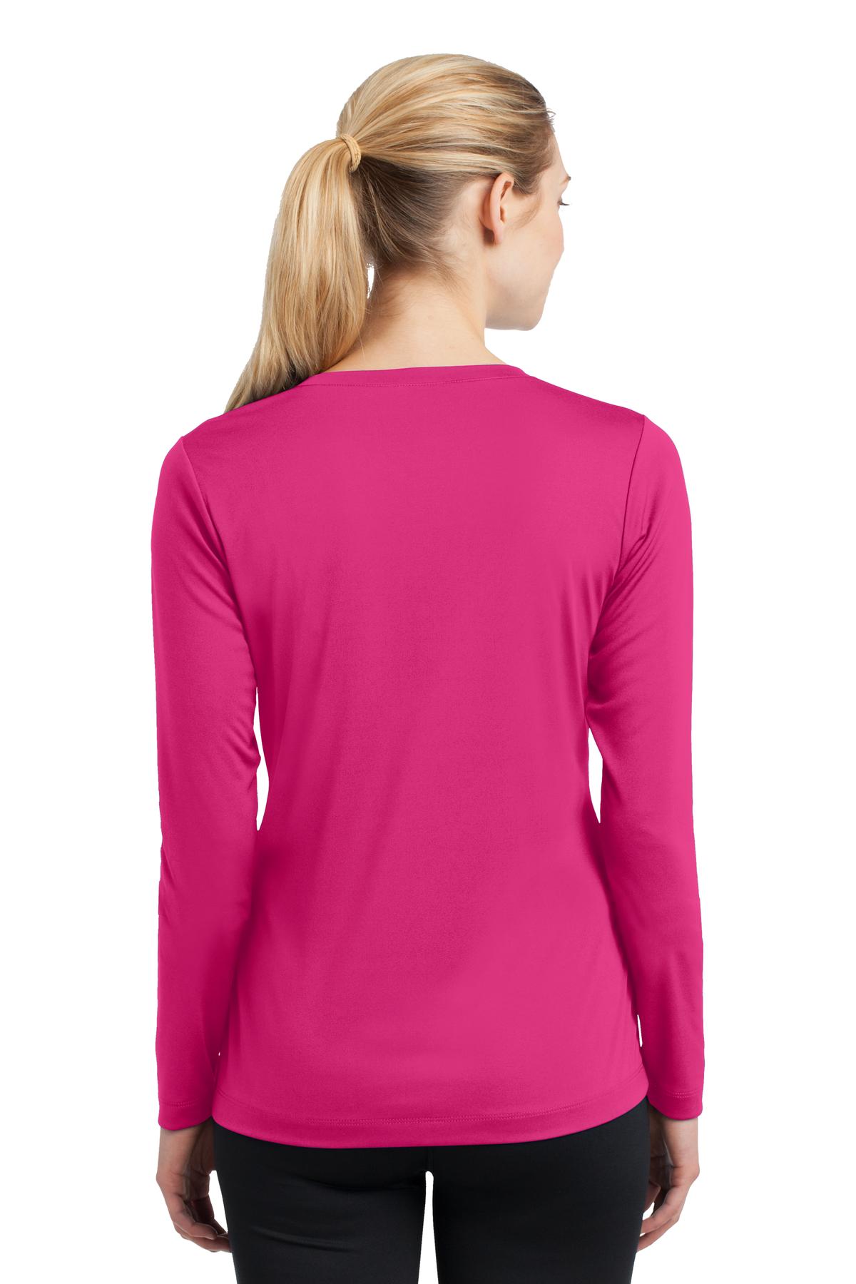 Sport-Tek Women's Long Sleeve PosiCharge Competitor V-Neck Tee LST353LS