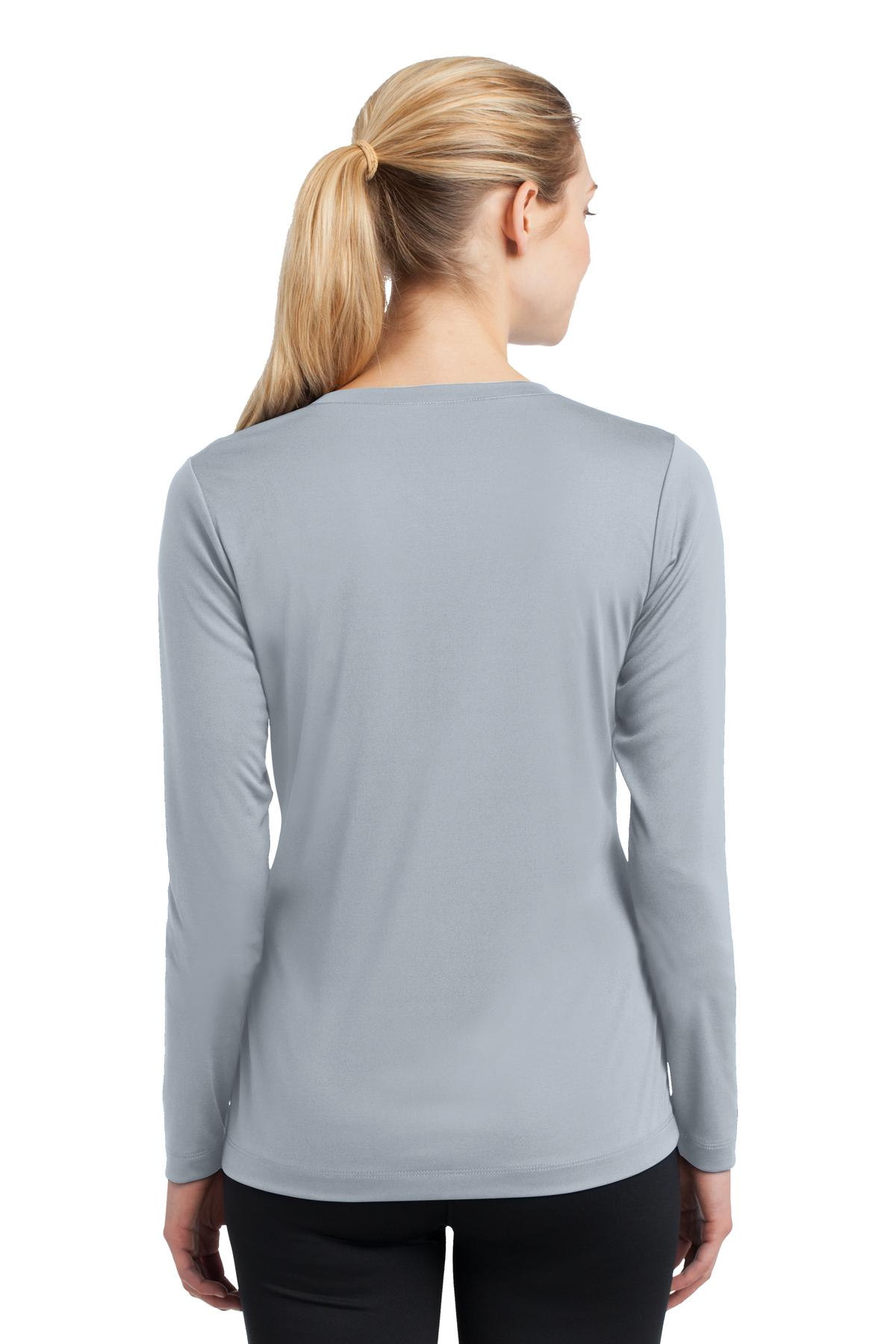 Sport-Tek Women's Long Sleeve PosiCharge Competitor V-Neck Tee LST353LS