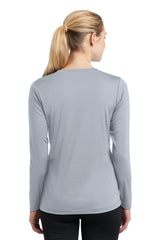 Sport-Tek Women's Long Sleeve PosiCharge Competitor V-Neck Tee LST353LS