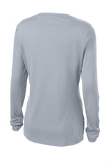 Sport-Tek Women's Long Sleeve PosiCharge Competitor V-Neck Tee LST353LS