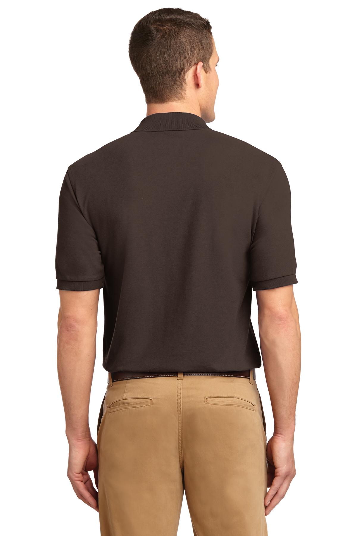 Port Authority Extended Size Silk Touch Polo.   K500ES