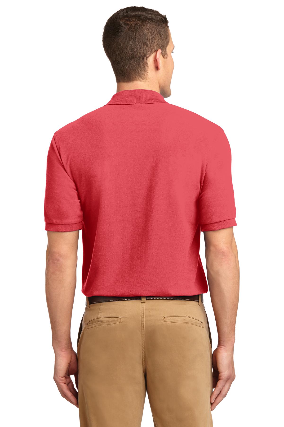 Port Authority Extended Size Silk Touch Polo.   K500ES