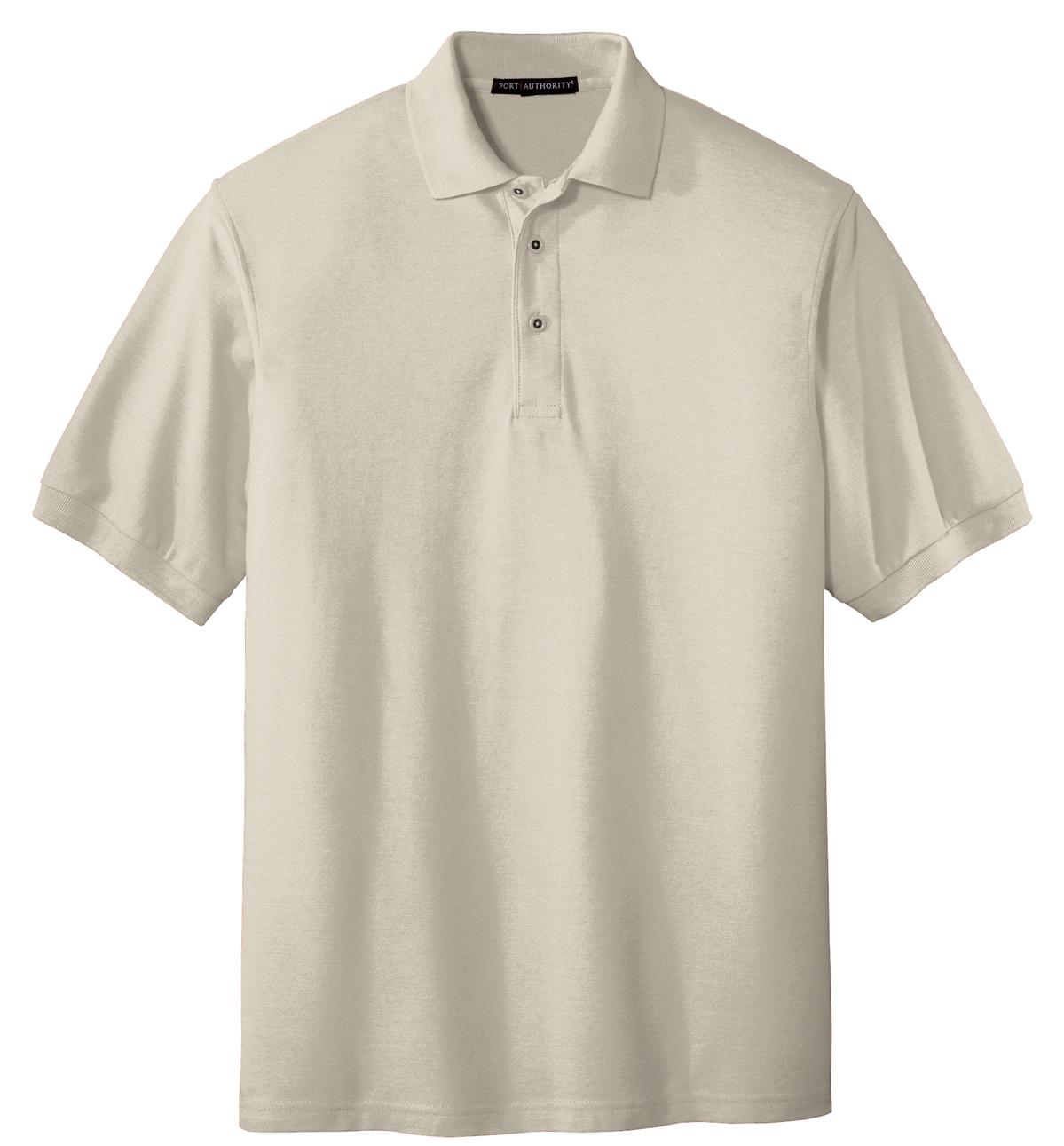 Port Authority Extended Size Silk Touch Polo.   K500ES