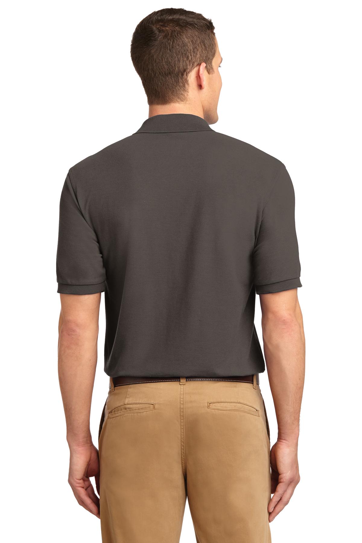 Port Authority Extended Size Silk Touch Polo.   K500ES