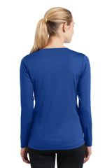 Sport-Tek Women's Long Sleeve PosiCharge Competitor V-Neck Tee LST353LS