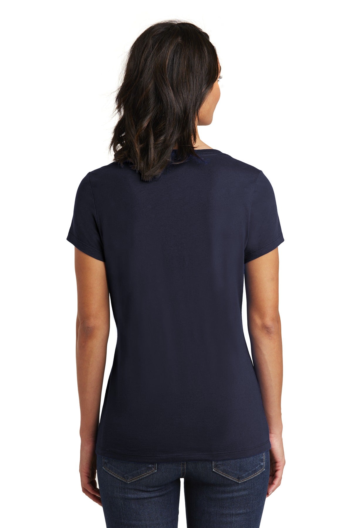 District Women's Very Important Tee V-Neck. DT6503 2 of 2 District