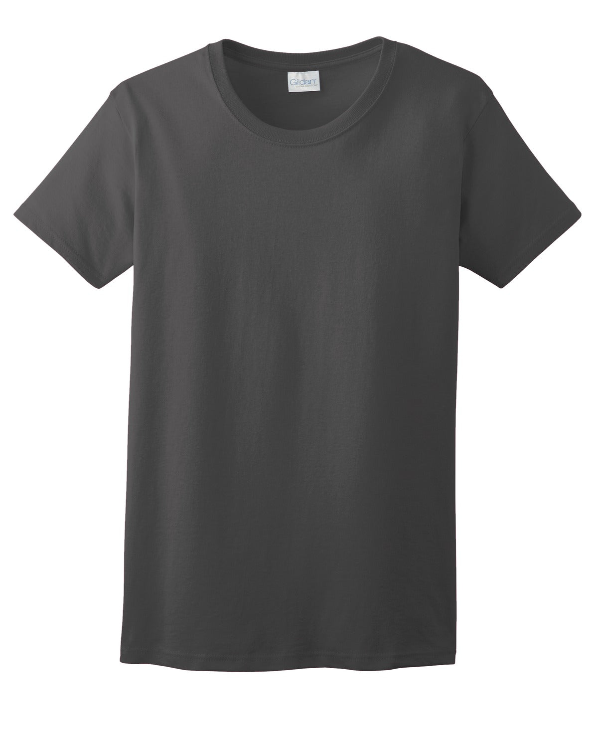 Gildan Ladies Ultra Cotton 100% Cotton T-Shirt. 2000L 2 of 2 Gildan
