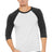 BELLA+CANVAS Men's 3/4-Sleeve Baseball Tee. BC3200 Mens Apparel Shirts & Tops