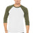 BELLA+CANVAS Men's 3/4-Sleeve Baseball Tee. BC3200 Mens Apparel Shirts & Tops