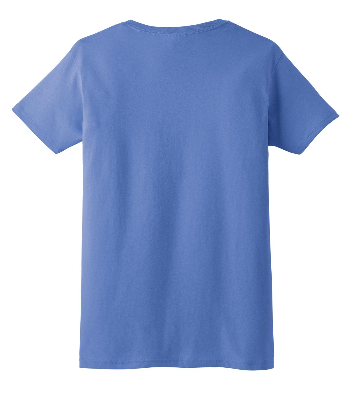 Gildan Ladies Ultra Cotton 100% Cotton T-Shirt. 2000L 2 of 2 Gildan