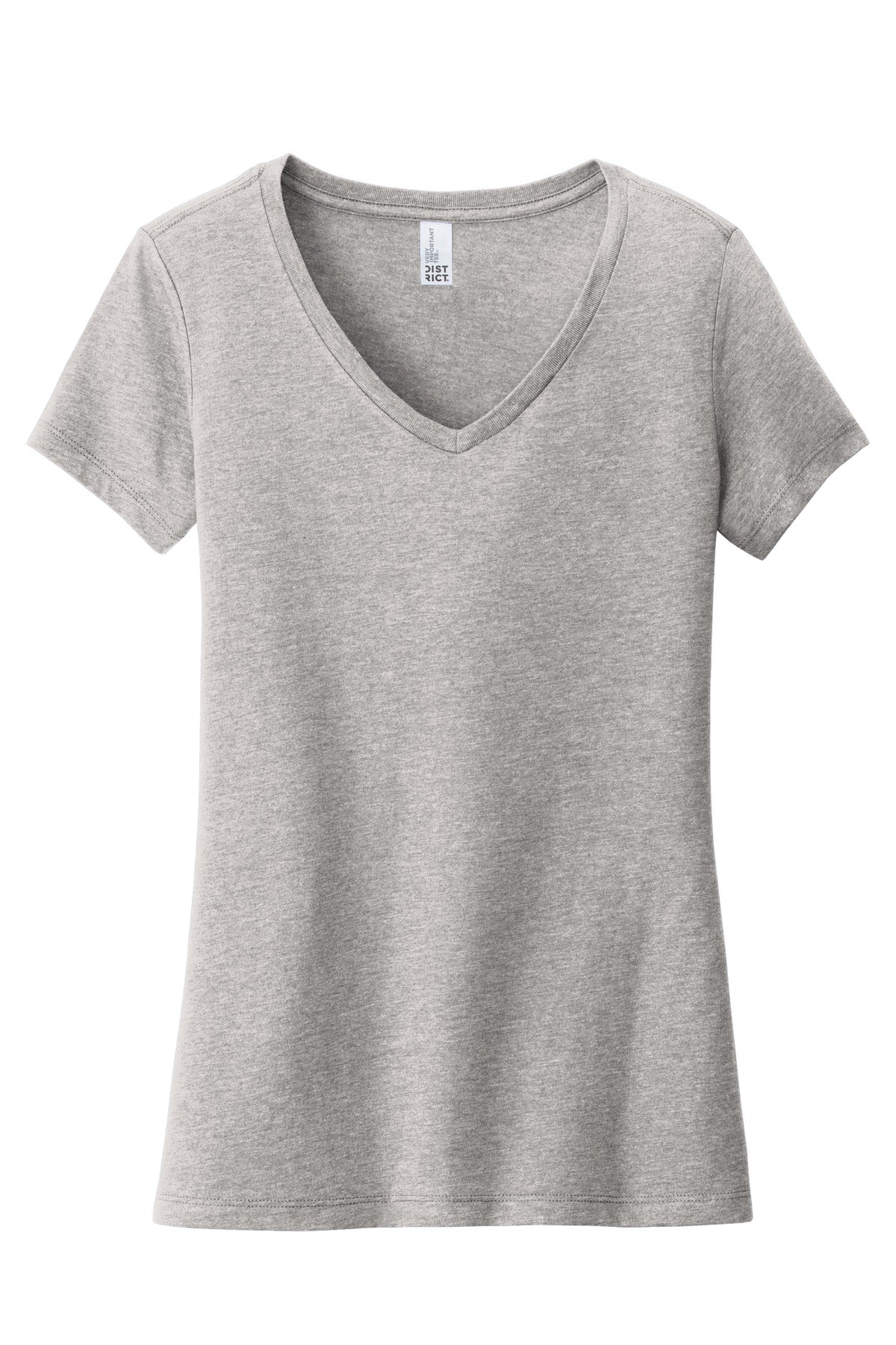 District Women's Very Important Tee V-Neck. DT6503 District