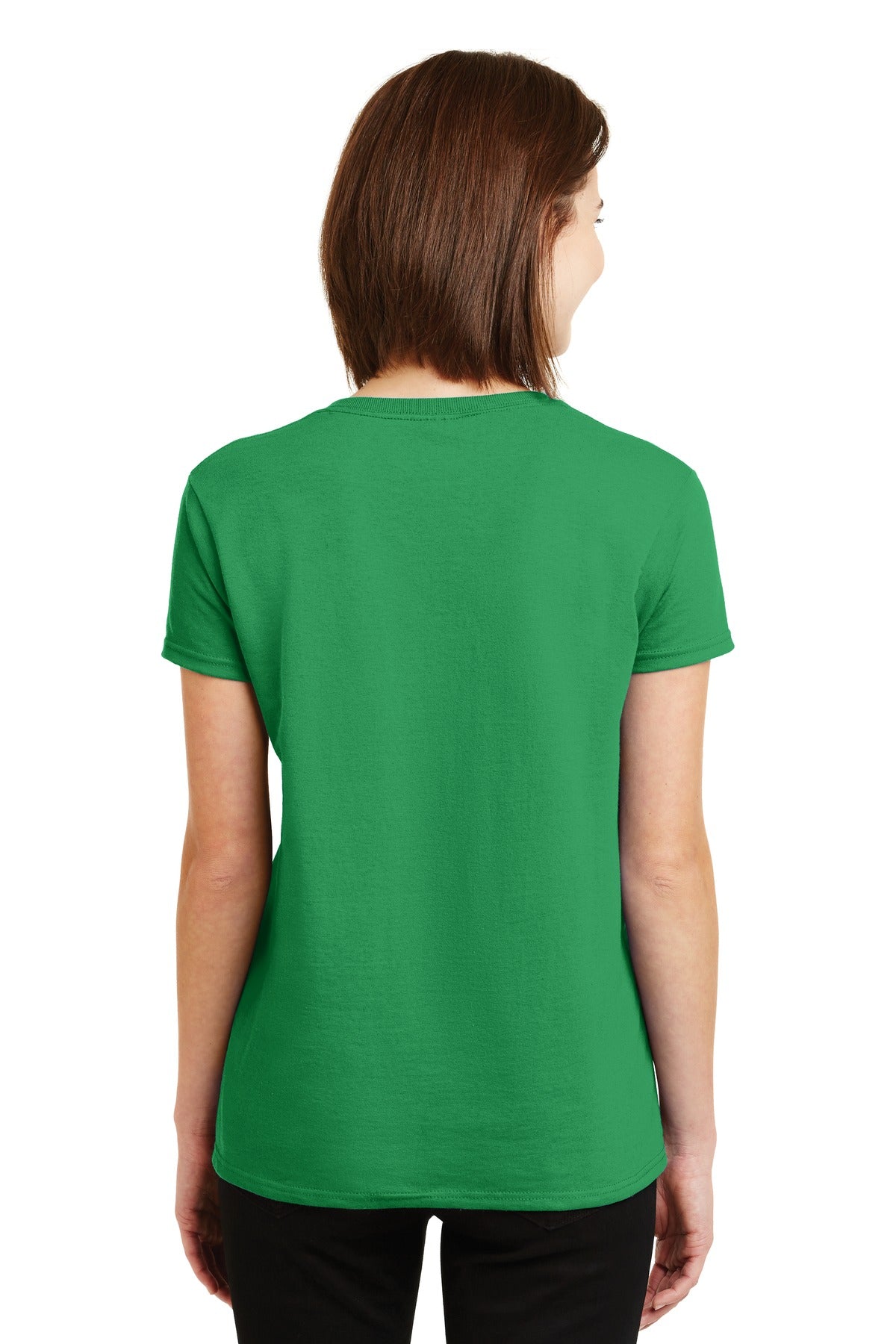 Gildan Ladies Ultra Cotton 100% Cotton T-Shirt. 2000L 2 of 2 Gildan