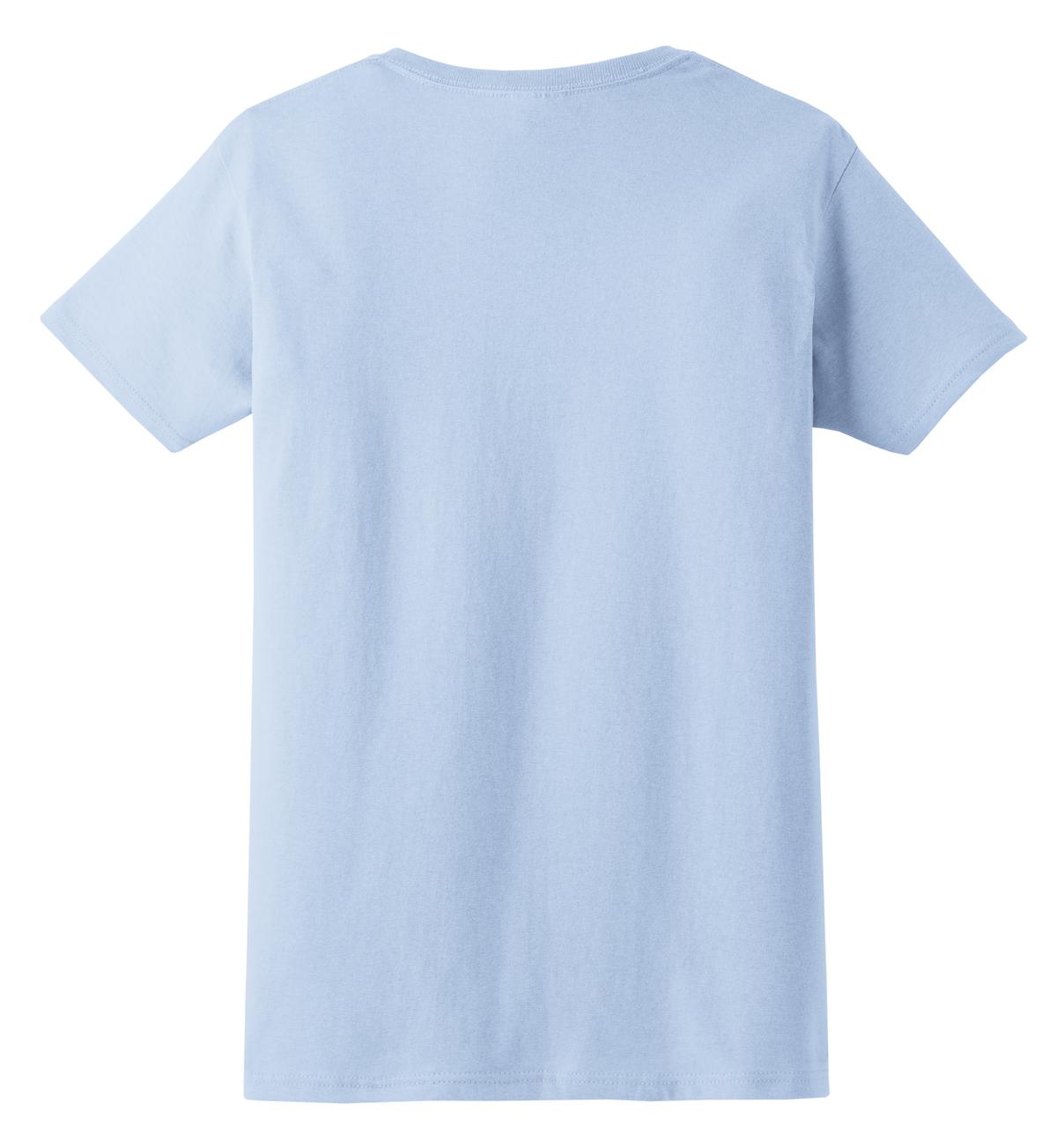 Gildan Ladies Ultra Cotton 100% Cotton T-Shirt. 2000L 2 of 2 Gildan
