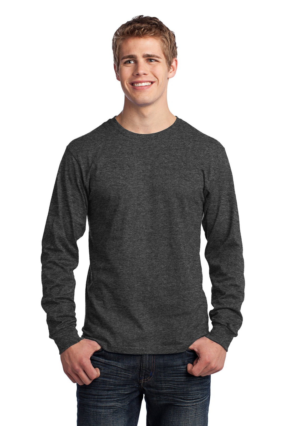Port & Company Men's Long Sleeve Core Cotton Tee Port & Company