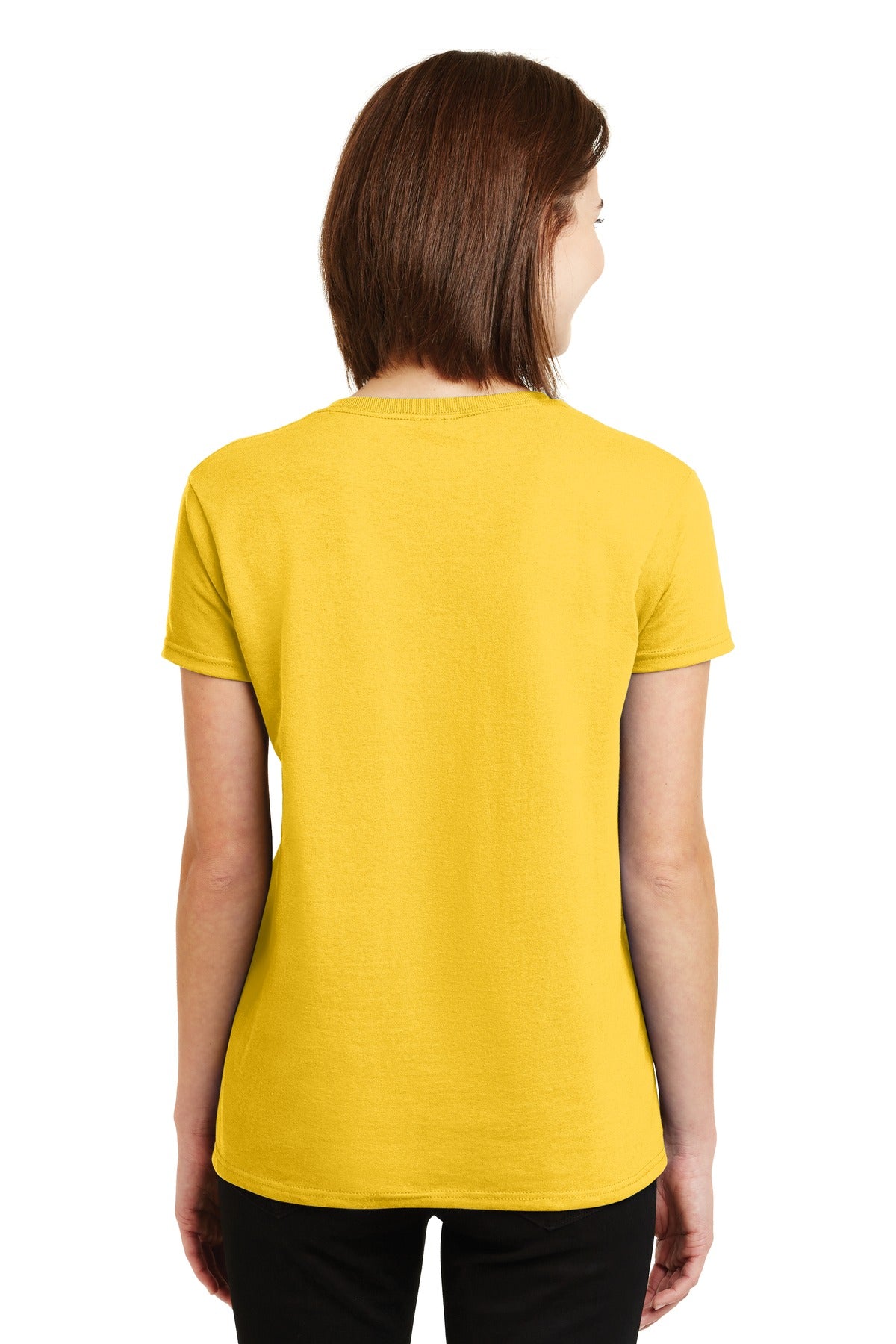 Gildan Ladies Ultra Cotton 100% Cotton T-Shirt. 2000L 2 of 2 Gildan