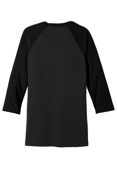 BELLA+CANVAS  Men's 3/4-Sleeve Baseball Tee. BC3200 1 of 2