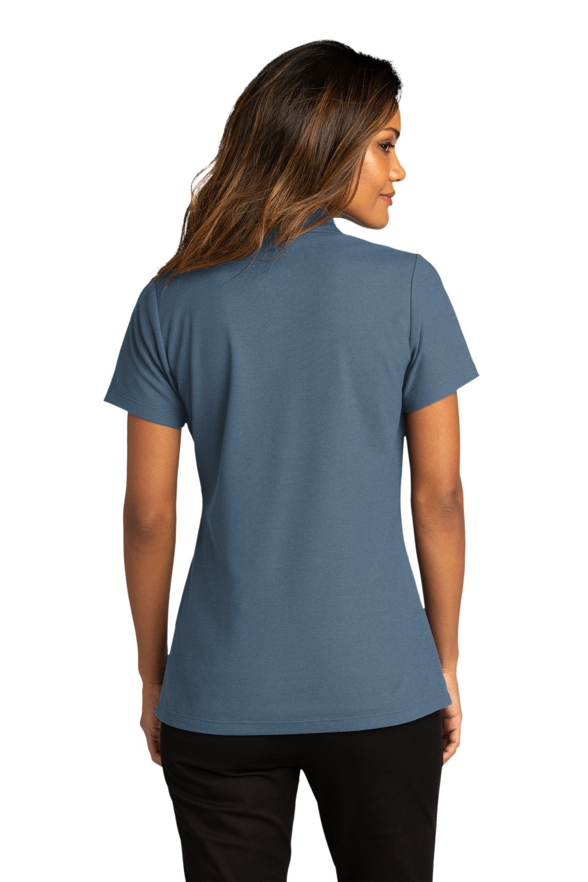 Port Authority  Women's SuperPro React Polo. LK810 1 of 2