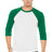 BELLA+CANVAS Men's 3/4-Sleeve Baseball Tee. BC3200 Mens Apparel Shirts & Tops