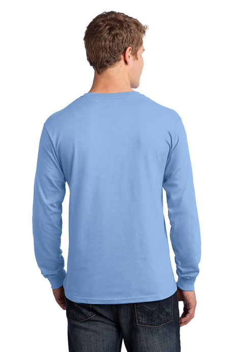 Port & Company Men's Long Sleeve Core Cotton Tee. PC54LS Mens Apparel Shirts & Tops
