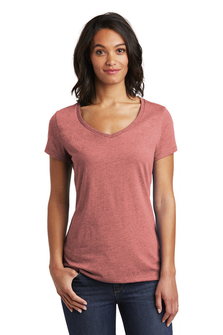 District Women's Very Important Tee V-Neck. DT6503 District