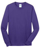 Port & Company Men's Long Sleeve Core Cotton Tee. PC54LS Mens Apparel Shirts & Tops