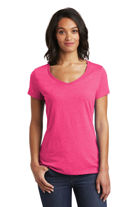 District Women's Very Important Tee V-Neck. DT6503 District