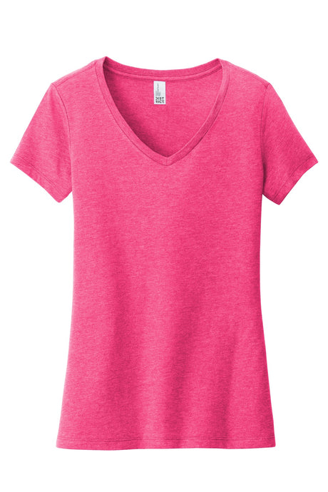 District Women's Very Important Tee V-Neck. DT6503 District